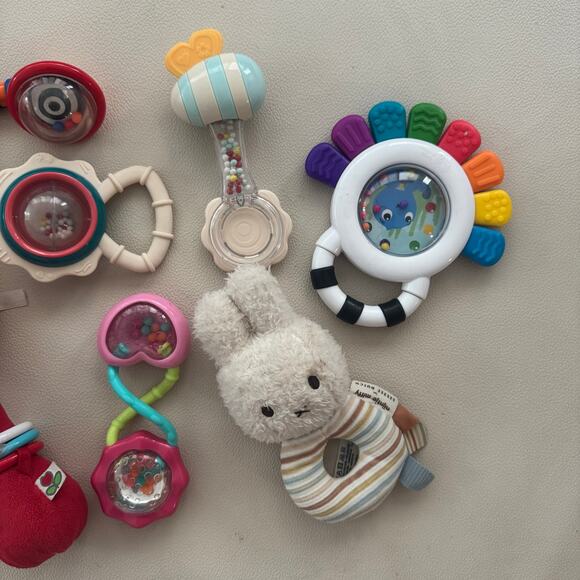 Bundle of 7 Rattles: Baby Einstein, Bright Stars, and More! - Picture 2 of 3